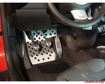 Rennline Aluminum Floorboard Drivers Side Black for Mini Cooper R50 R52 R53 2001-2008 - F52       BLACK