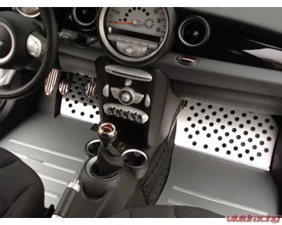 Rennline Aluminum Floorboard, Black Powder Coat for Mini R50 | R52 | R53 (2001-2008) - F53       BLACK