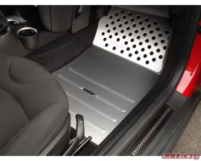 Rennline Aluminum Floorboard, Black Powder Coat for Mini R50 | R52 | R53 (2001-2008) - F53       BLACK