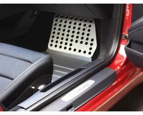 Rennline Passenger Floorboard Black Aluminum for Porsche 991 | 991.2 | 981 | 718 2012+