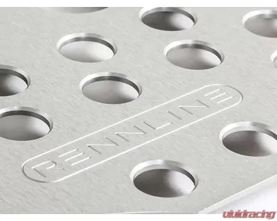 Rennline Passenger Floorboard Black Aluminum for Porsche 991 | 991.2 | 981 | 718 2012+ - F61       BLACK