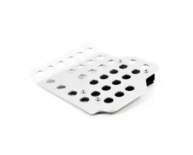 Rennline Drivers Side Aluminum Floor Board Silver for Audi R8 2006-2023