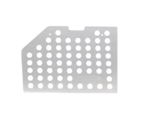 Rennline Passenger Side Floor Board for Audi R8 2006-2023, Silver Anodized Aluminum