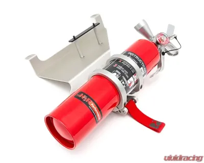 Rennline Fire Extinguisher Mount Volkswagen Golf | Jetta | Rabbit MK5/MK6 Manual Seats 1980-2023 - FE07      SILVER