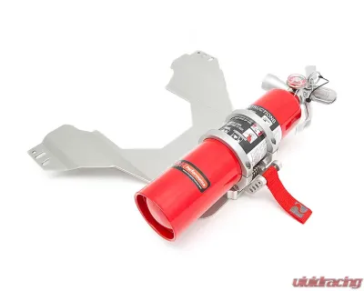 Rennline Fire Extinguisher & Universal Mount Package Porsche 996 GT3 OEM Race Seat 2002-2005 - FE11-H3R  SMX250R