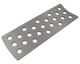 Rennline Aluminum E-Brake Block Off Plate Perforated Porsche 911 | 912 | 930 1965-1989