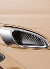 Rennline Carbon Fiber Door Handle Backing Plate Porsche 991 | 981 | 718 | Cayenne | Panamera 2011-2018                                     - I119 - Image 3