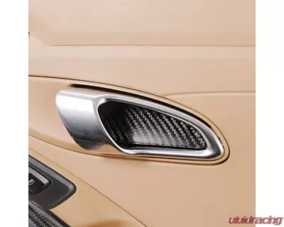 Rennline Carbon Fiber Door Handle Backing Plate Porsche 991 | 981 | 718 | Cayenne | Panamera 2011-2018 - I119