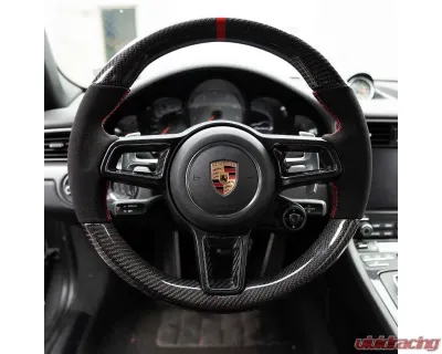 Rennline Carbon Fiber Steering Wheel Insert Porsche 991.2 | 718 | 95B.2 | 971.1 2017-2023 - I131