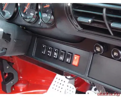 Rennline 6 Switches Heater Controls Block-Off Plate Porsche 964 | 993 1989-1998 - I20       6 SWITCHES