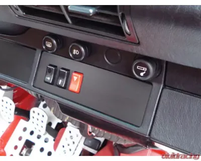 Rennline 3 Switches Radio Block-Off Plate Porsche 964 | 993 1989-1998 - I21 3 SWITCHES