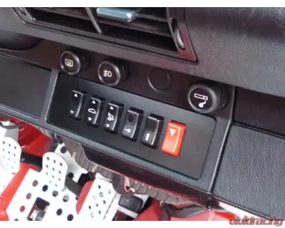 Rennline 6 Switches Radio Block-Off Plate Porsche 964 | 993 1989-1998 - I21 6 SWITCHES