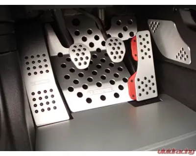 Rennline Gas Pedal Foot Guard Silver for Mini R55 R56 R57 2007-2015 - I51       SILVER