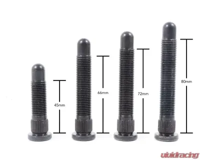 Rennline Press-in Wheel Studs Porsche 1963-1998 - LS08      72MM