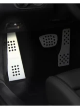 Rennline Aluminum Dead Pedal with Rubber Grip for Porsche 991, 981, 718 (2012+) Black                                     - P101      BLACK - Image 3