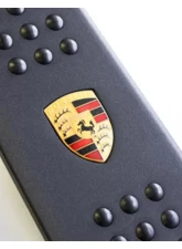 Rennline Rubber Grip Aluminum Dead Pedal for Porsche Panamera 2010-2017, Black, 30.5mm Wide                                     - P102C     BLACK - Image 3