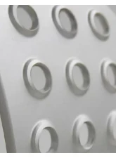 Rennline Perforated Dead Pedal for Porsche 911 1984-1989, 912 1965-1969, 930 1975-1989, Silver                                     - P11       SILVER - Image 2