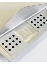 Rennline Rubber Grip Dead Pedal Crest for Porsche 996 | 986 | 997 | 987 | Cayman 1997-2013                                     - P59C      BLACK - Image 2