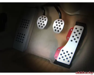 Rennline 3 pcs Rubber Grip Pedal Set Audi A3 | TT 2005+ - P73.60    BLACK