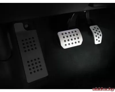 Rennline 2 pcs TIP Pedal Set Audi A4 | S4 1996-2001 - P74.63    SILVER