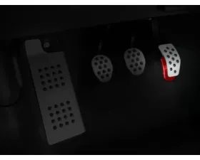 Rennline Rubber Grip Gas Pedal for Volkswagen MK7 Golf 2014-2019, Jetta 2019-2023, Black