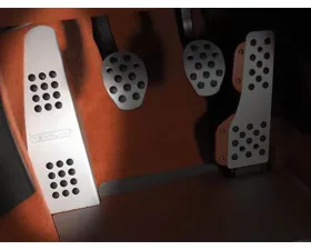 Rennline Dead Pedal Rubber Grip for Audi TT 1999-2006, Silver P92