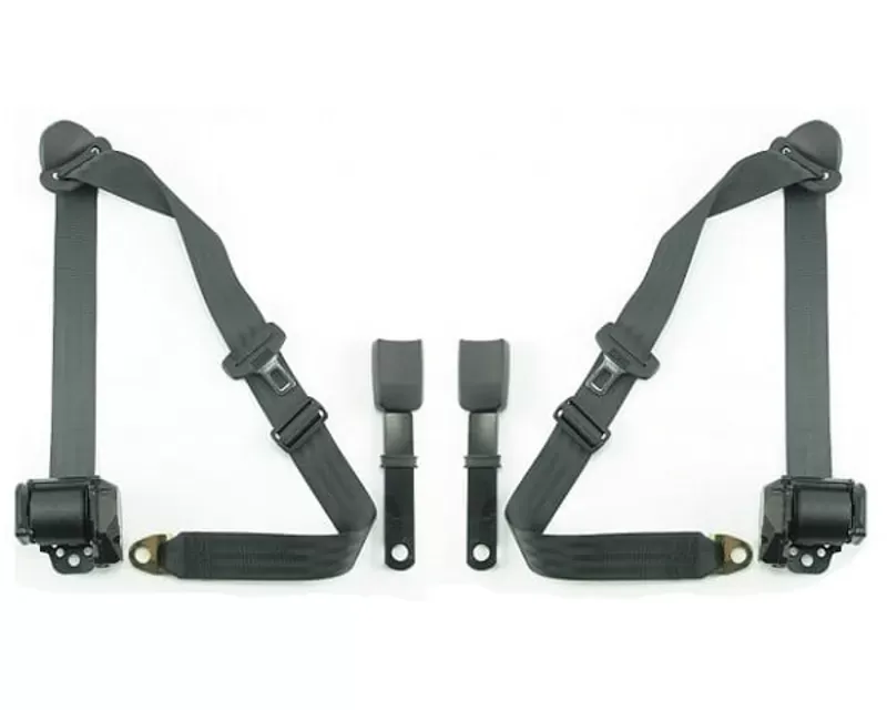 Rennline 3-Point Retractable Seat Belt Porsche 911 1974-1988 - SA-5052   BROWN