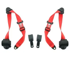 Rennline 3-Point Retractable Seat Belt Porsche 911 1969-1973