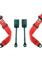 Rennline 3-Point Retractable Seat Belt Porsche 911 | 964 1989-1994                                     - SA-5059   BROWN - Image 4