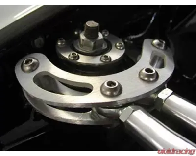 Rennline Strut Tower Brace Truss Mount, Black Two Point Dual Bar Porsche 1966-1989 - SB80.XX   SB809193B