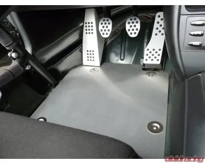 Rennline Track Mat Drivers Side Full Race Porsche 986 | 996 1997-2005 - TM07FR    SILVER