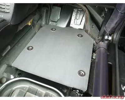 Rennline Passenger Track Mat Full Race Porsche 986 | 996 | 987 | 997 1997-2013 - TM08FR    SILVER