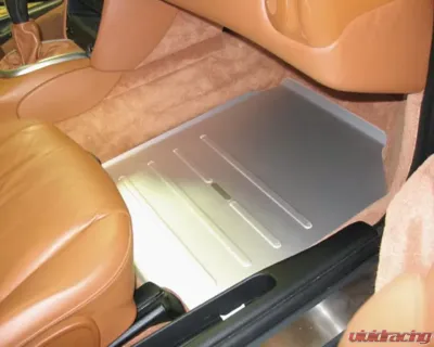 Rennline Track Mat Passenger Side Porsche 997 Cab | Targa | Cayman w/ Bose 1996+ - TM14 SILVER