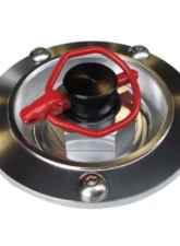 Rennline Cup Car Style Center Lock Look Wheel Caps                                     - W01       SILVER - Image 2