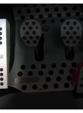 Rennline Rubber Grip Dead Pedal for Porsche 911 (1984-1989), 912 (1965-1969), 930 (1975-1989) - Black                                     - P51       BLACK - Image 2