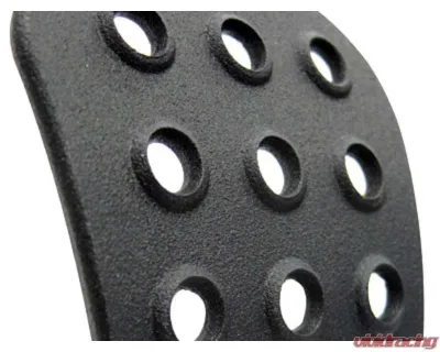 Rennline Rev2 Perforated 4pc Pedal Set for Porsche 911 | 912 | 930 Coupe 1965-1989 - A12.2P2111BLK.BLK