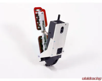 Rennline Rev3 Rubber Grip Pedal Set for Porsche 996 | 986 (1997-2005) - Adjustable Metal Assembly - A13.3P6059SLV.RED