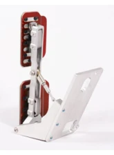 Rennline Right Hand Drive Rev3 Rubber Grip 4pc Pedal Set Porsche 996 | 986 1997-2005                                     - A13.3P6095SLV.RED - Image 3