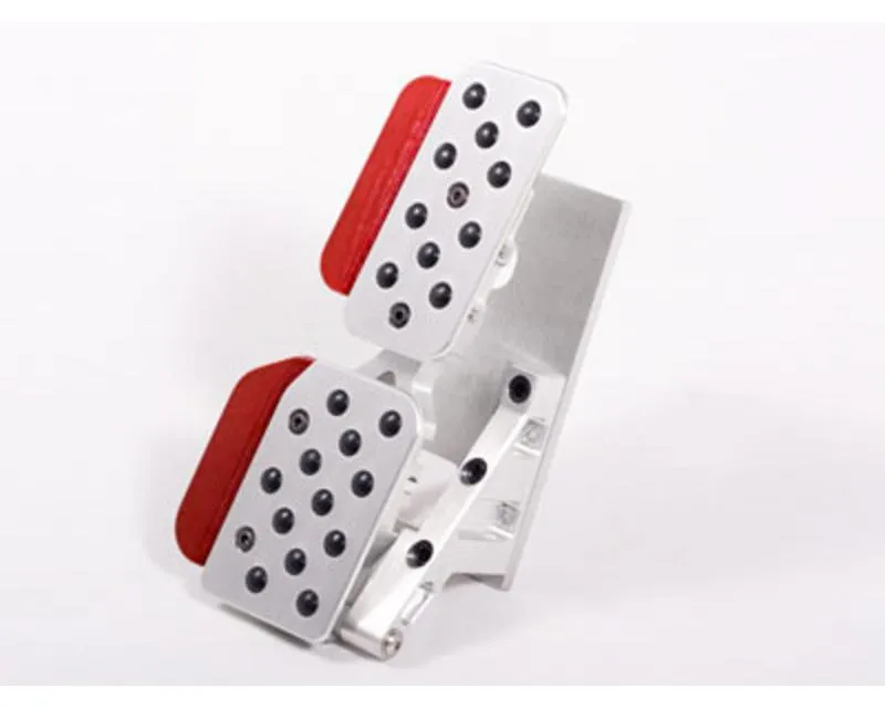Rennline Rev4 Rubber Grip 4pc Pedal Set Porsche 987 | 997 2005-2012 - A14.3P6059BLK.SLV