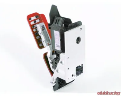 Rennline Rev4 Perforated 3pc Pedal Set for Porsche 987/997 2005-2012 - Tiptronic/PDK, Black/Silver - A14.3P2219BLK.SLV