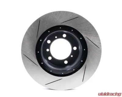 Rennline 350x28mm Drilled & Slotted Semi-Floating Rear Rotor - Pair Porsche 997TT 2007-2009 - CS-113    DS