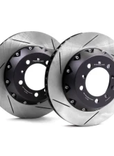 Rennline 330x28mm Drilled & Slotted Semi-Floating Rear Rotor - Pair Porsche 991.1 2012-2016                                     - CS-118    DS - Image 5