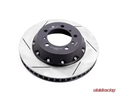 Rennline 330x28mm Drilled & Slotted Semi-Floating Rear Rotor - Pair Porsche 991.1 2012-2016 - CS-118    DS