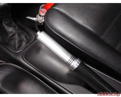 Rennline Aluminum E-Brake Handle Porsche 964 | 993 1989-1998 - DH08.13   SILVER