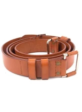 Rennline Vintage Leather Luggage Rack Straps                                     - E101      DARK - Image 4