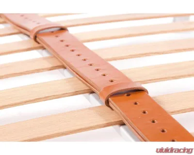 Rennline Vintage Leather Luggage Rack Straps - E101      DARK