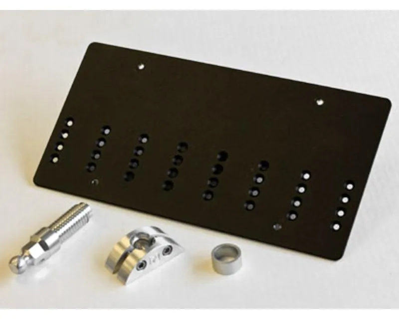 Rennline Tow Hook Receiver - Billet License Plate Mount - Late USA Style Porsche 996 | 986 | 997 | 987 1996-2013 - E1070.1080LATE USA
