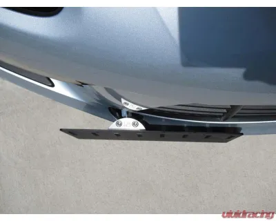 Rennline Tow Hook Receiver - Billet License Plate Mount - European Style Audi | Porsche 2006-2024 - E1070.166 EURO