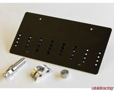Rennline Tow Hook Receiver - Billet License Plate Mount - European Style Volkswagen Golf | Jetta MK4 1999-2005 - E1070.1020EURO