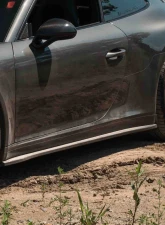 Rennline Carbon Fiber Side Skirts Porsche 991.1 | 991.2 C2 | C2S 2012-2019                                     - E248 - Image 7